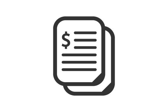 Bill, Invoice Icon: A Versatile Design Tool