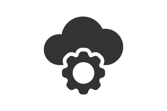 Cloud Setting Icon: A Versatile Design Element