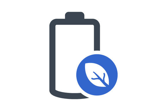Eco Battery Icon: A Versatile Design Element