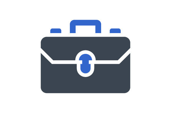 Enhance Your Design Projects with the Business Bag Icon and Beautiful Glyph Icons
