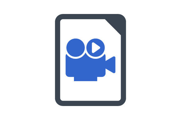 Enhancing Your Designs with the Video Recording File Icon