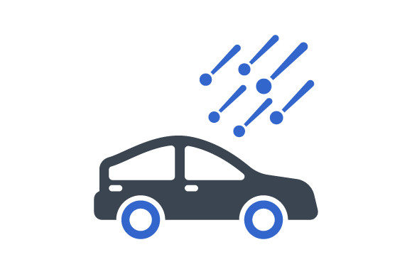 Hail Damage Icon: A Versatile Design Asset
