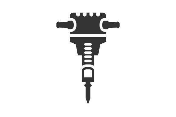 Jack Hammer Drill Icon: A Versatile Tool for Design and Development