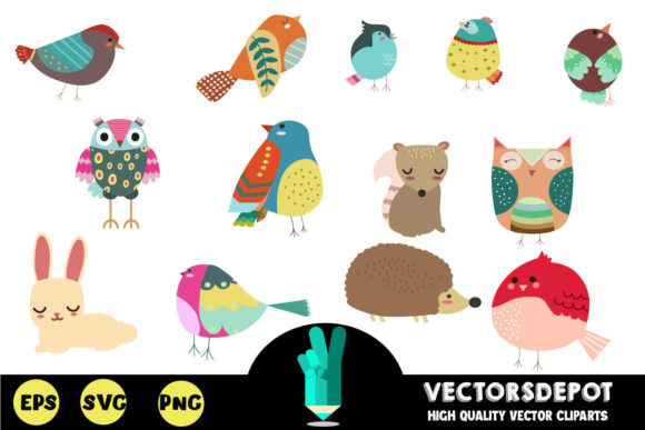 Pretty Animals Clipart: Elevate Your Design Projects