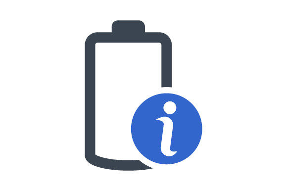 Strategic Use of the Battery Info Icon for Enhanced Visual Communication